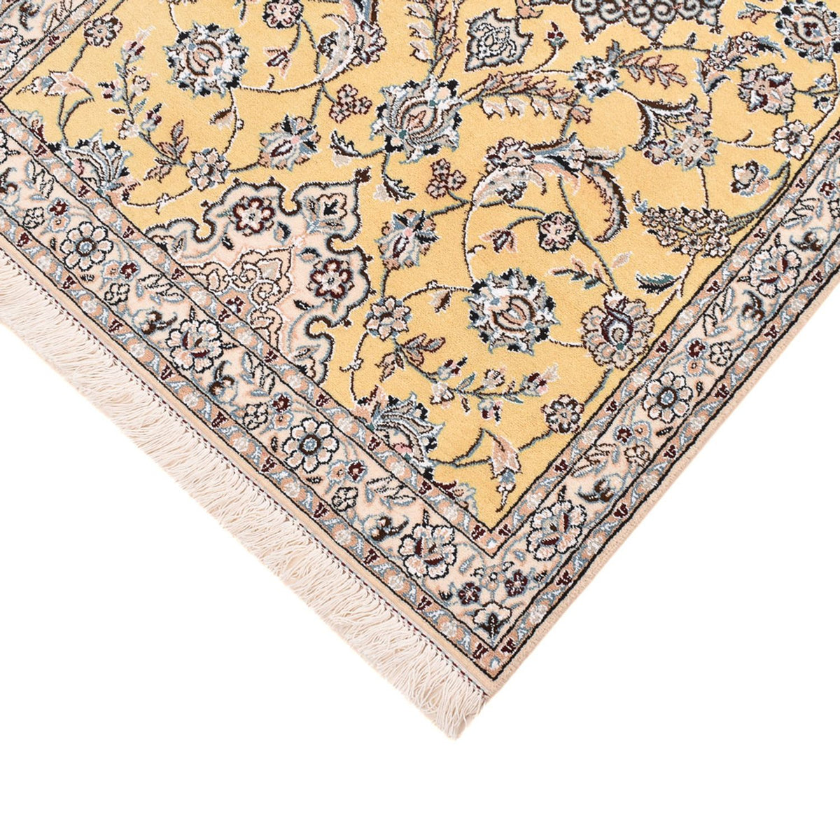 Runner Perser Rug - Nain - Royal - 273 x 88 cm - yellow