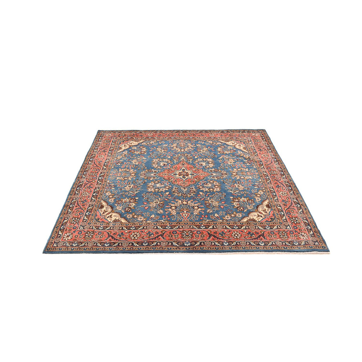 Perser Rug - Nomadic square  - 200 x 207 cm - blue