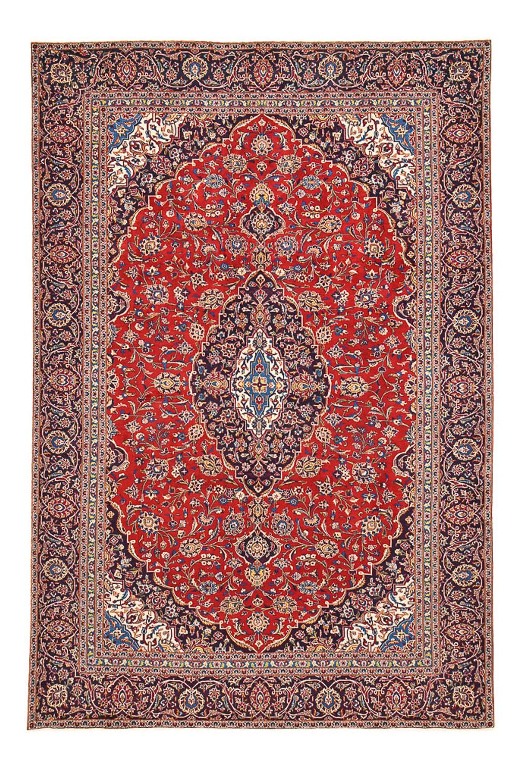 Perser Rug - Keshan - 405 x 275 cm - red