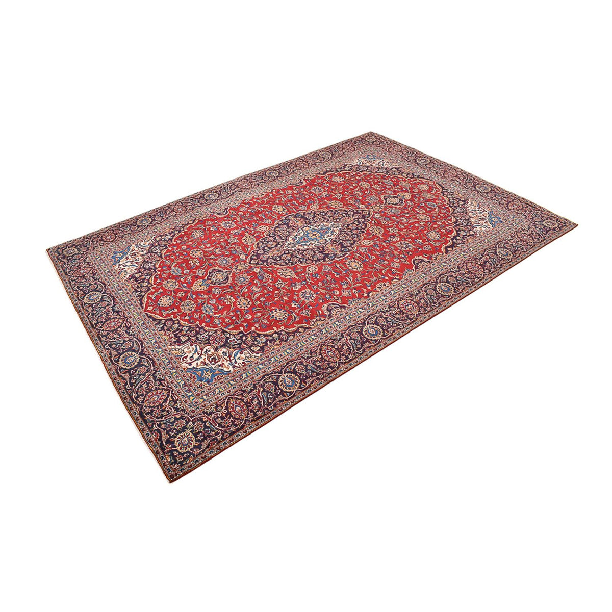 Perser Rug - Keshan - 405 x 275 cm - red