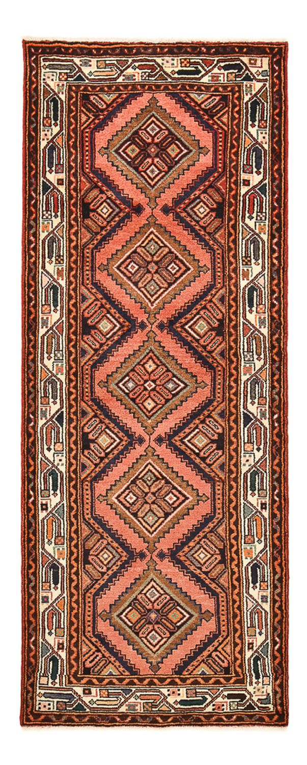 Runner Perser Rug - Nomadic - 224 x 86 cm - light red
