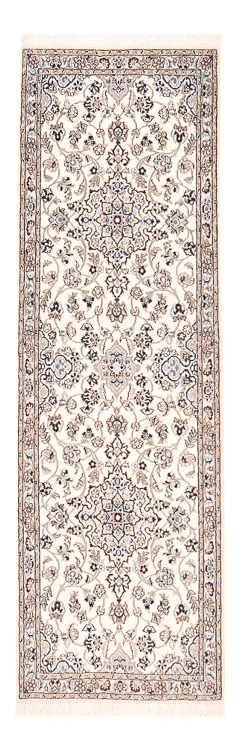 Runner Perser Rug - Nain - Royal - 219 x 70 cm - white