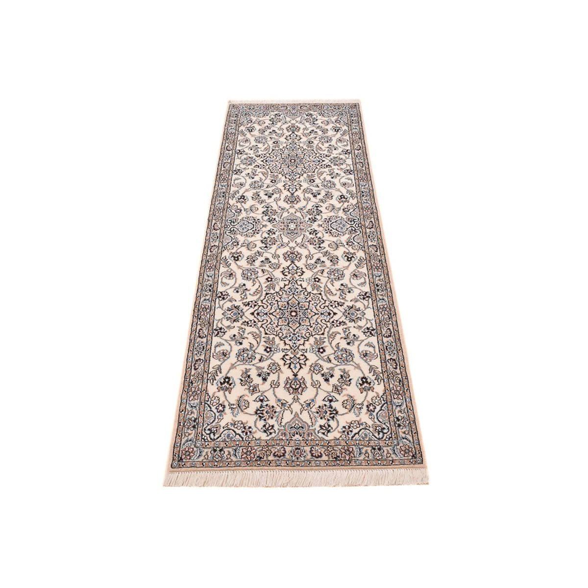 Runner Perser Rug - Nain - Royal - 219 x 70 cm - white