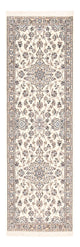 Läufer Perser - Nain - Royal - 225 x 70 cm - weiß