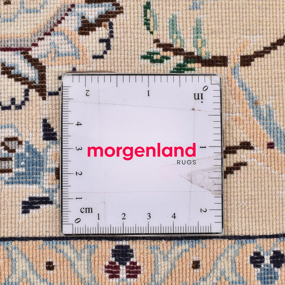 Perser Rug - Nain - Premium square  - 246 x 253 cm - blue