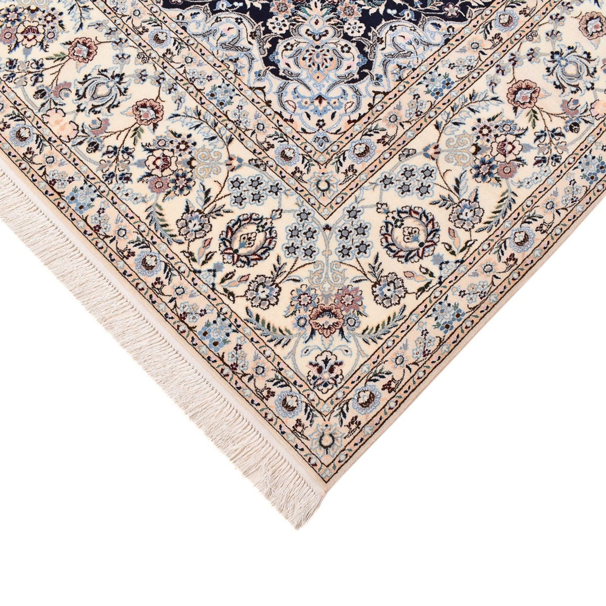 Perser Rug - Nain - Premium - 313 x 213 cm - dark blue