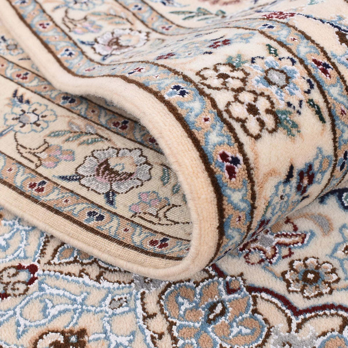 Perser Rug - Nain - Premium - 306 x 210 cm - dark blue