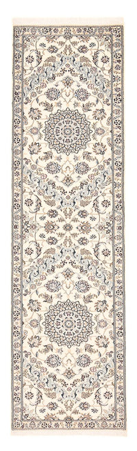 Runner Perser Rug - Nain - Royal - 330 x 90 cm - white