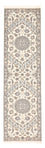 Runner Perser Rug - Nain - Royal - 330 x 90 cm - white