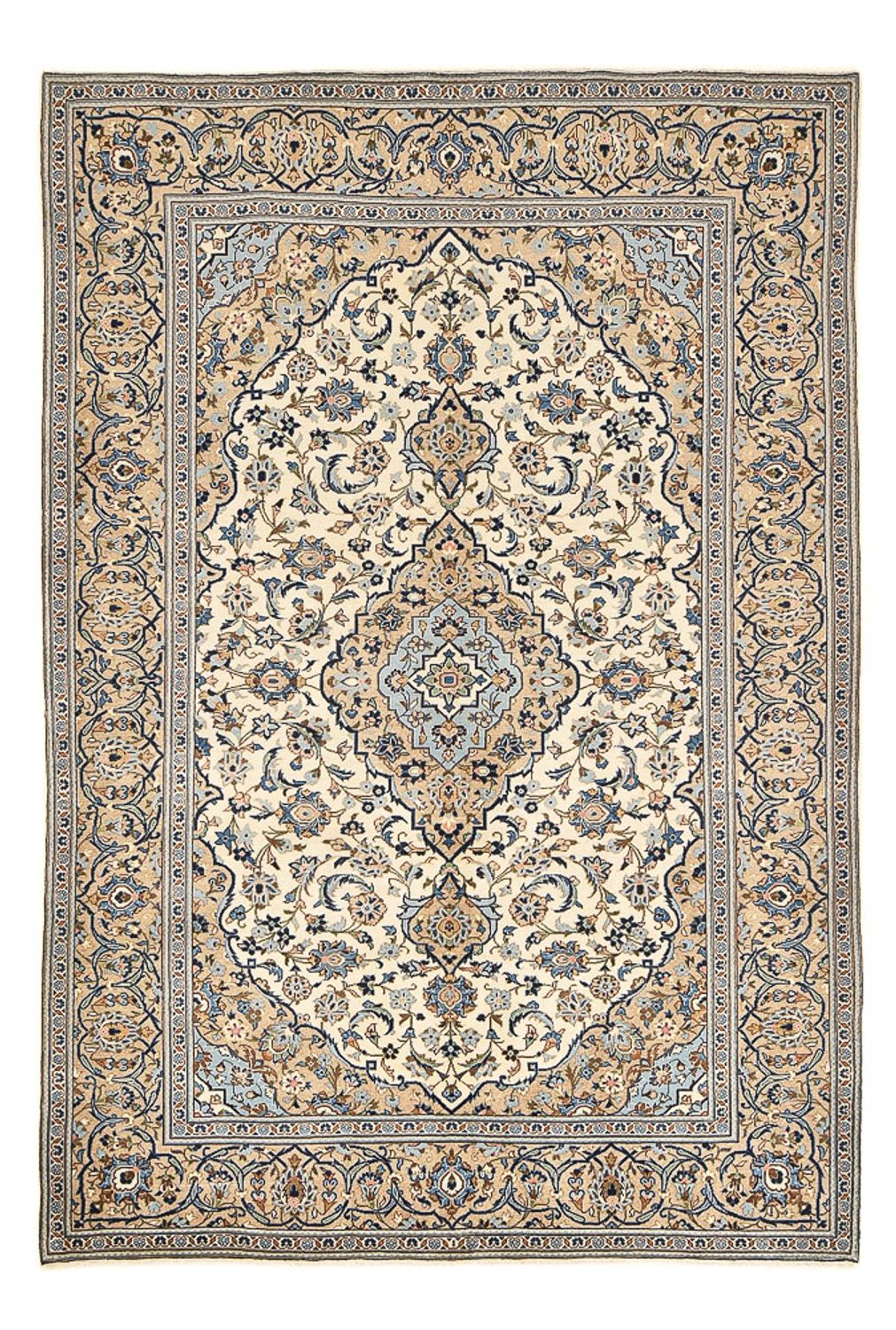 Perser Rug - Keshan - 295 x 200 cm - sand