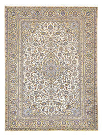 Perser Rug - Keshan - 355 x 256 cm - light beige