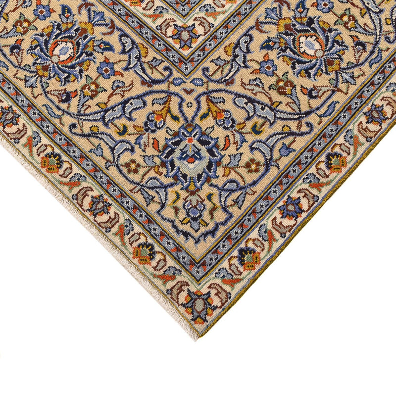 Perser Rug - Keshan - 355 x 256 cm - light beige