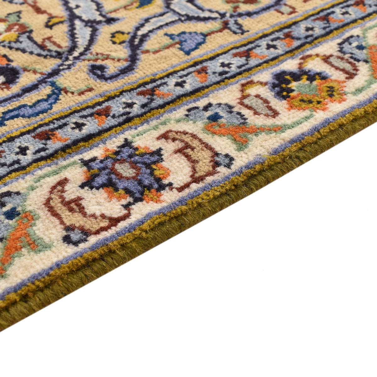 Perser Rug - Keshan - 355 x 256 cm - light beige