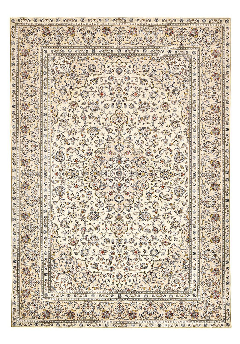 Perser Rug - Keshan - 352 x 237 cm - light beige