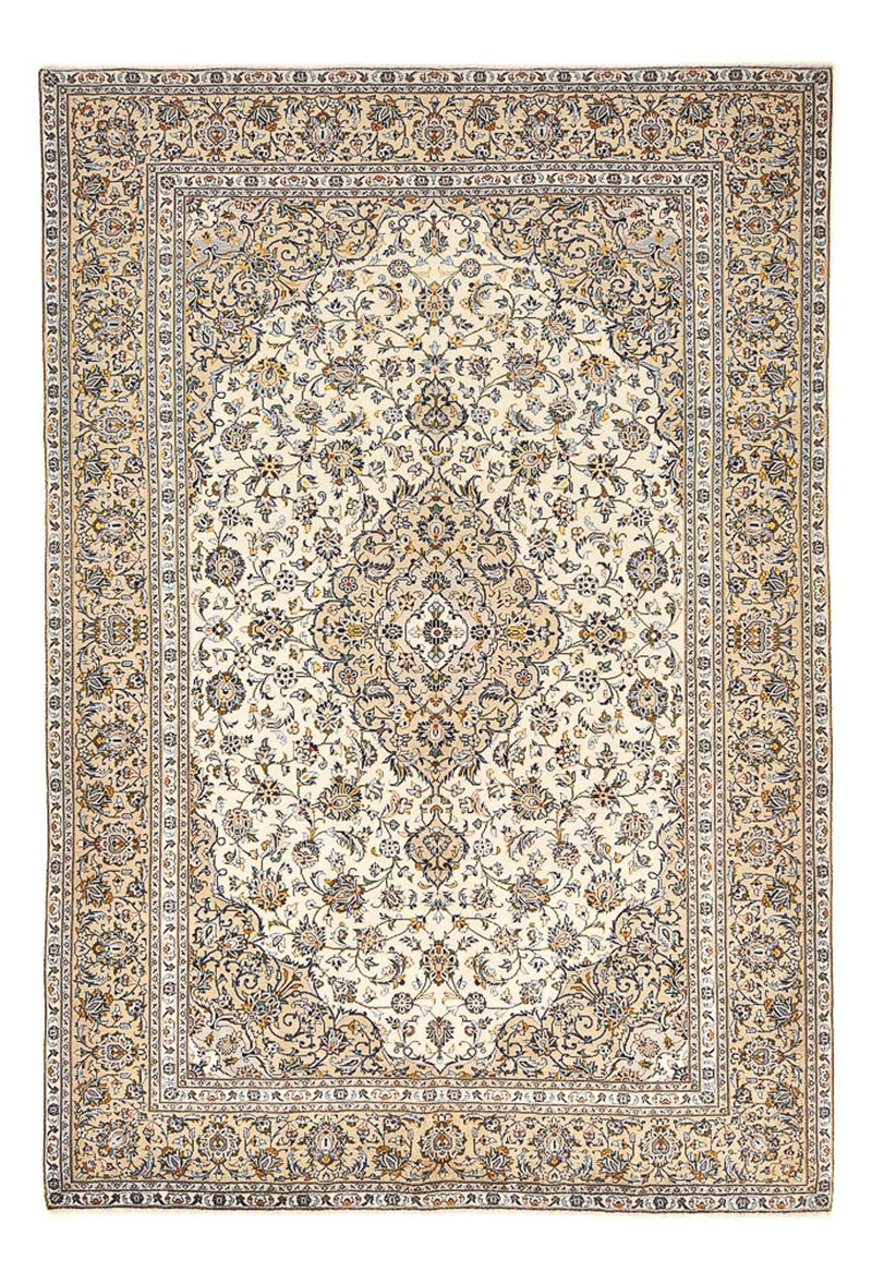 Perser Rug - Keshan - 343 x 238 cm - light beige