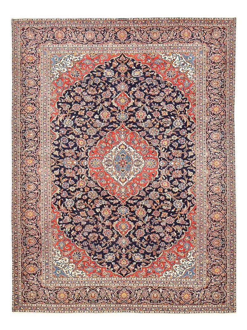 Perser Rug - Keshan - 405 x 300 cm - dark blue