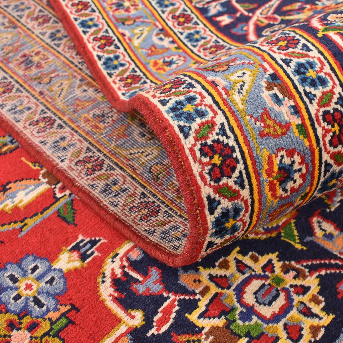 Perser Rug - Keshan - 394 x 287 cm - red