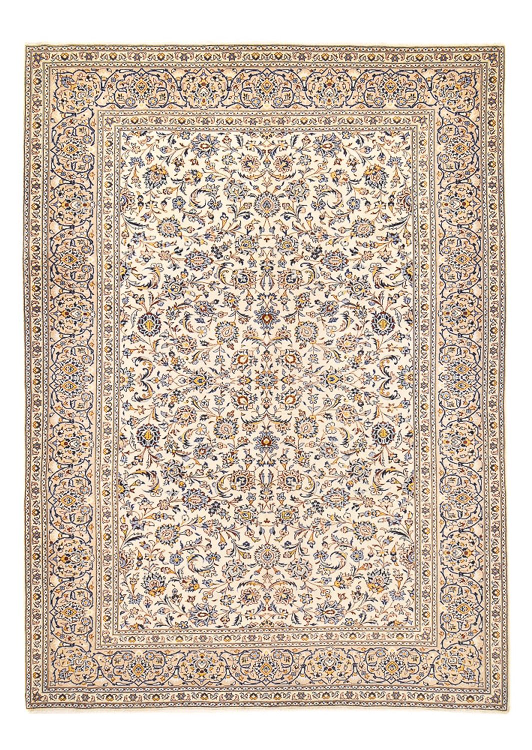 Perser Rug - Keshan - 380 x 271 cm - light beige