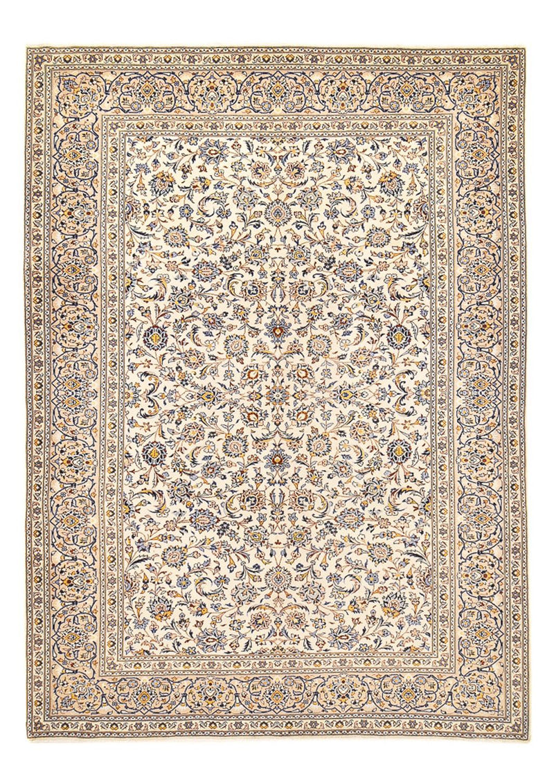 Perser Rug - Keshan - 380 x 271 cm - light beige