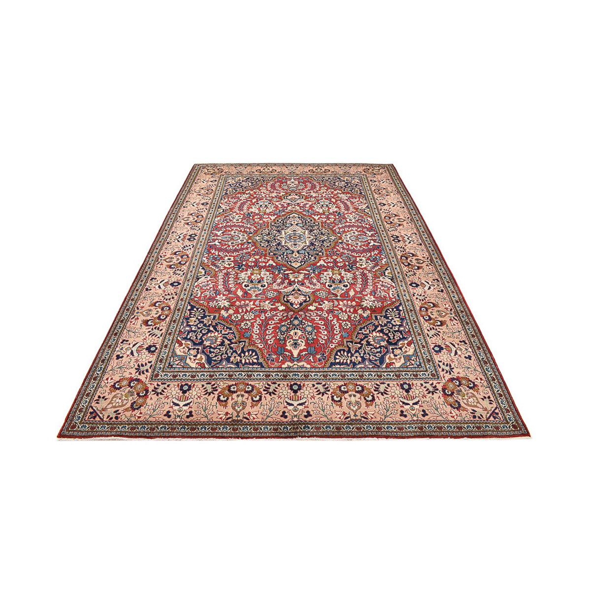 Perser Rug - Keshan - 326 x 209 cm - light red