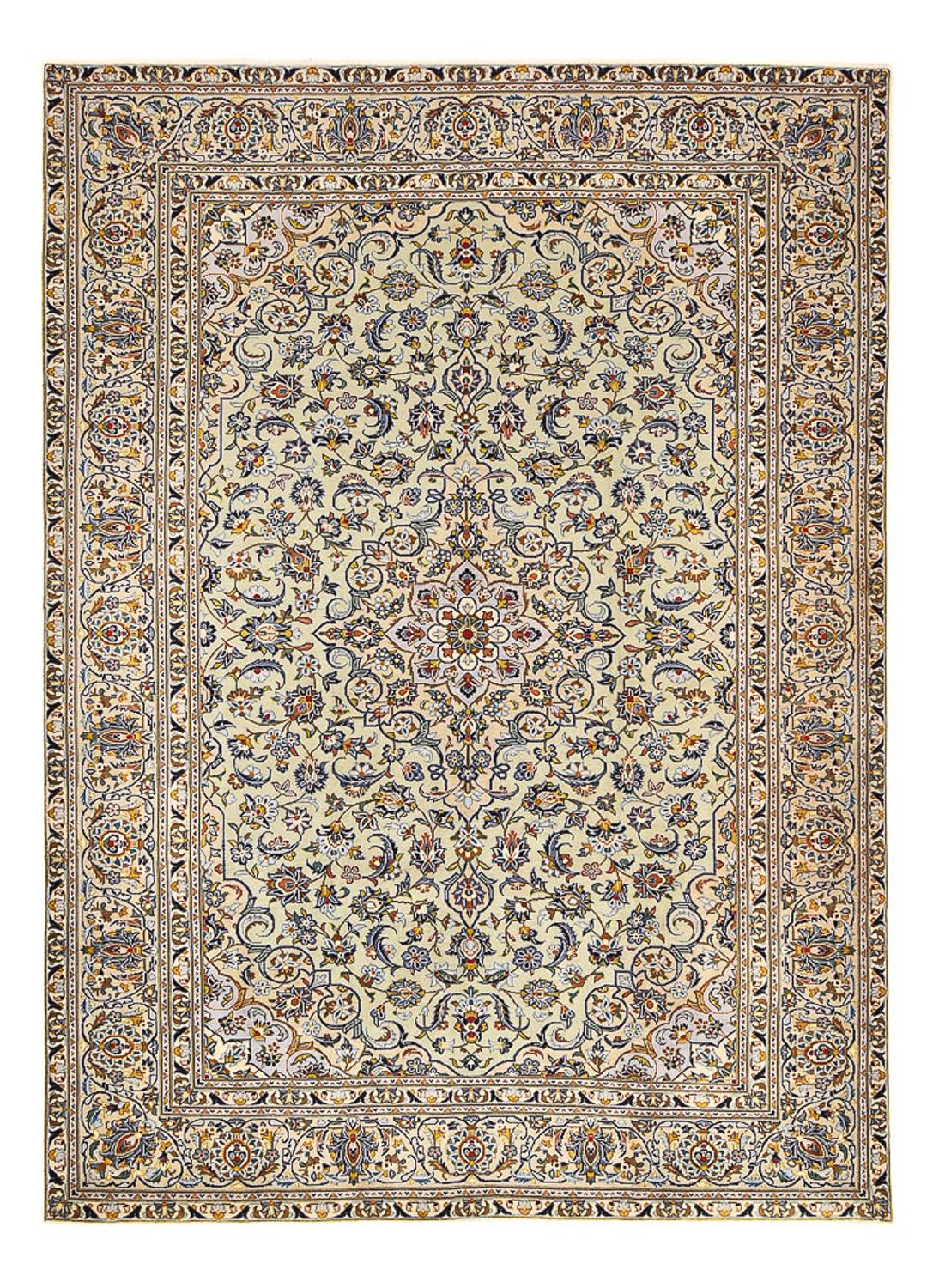 Perser Rug - Keshan - 350 x 249 cm - dark beige