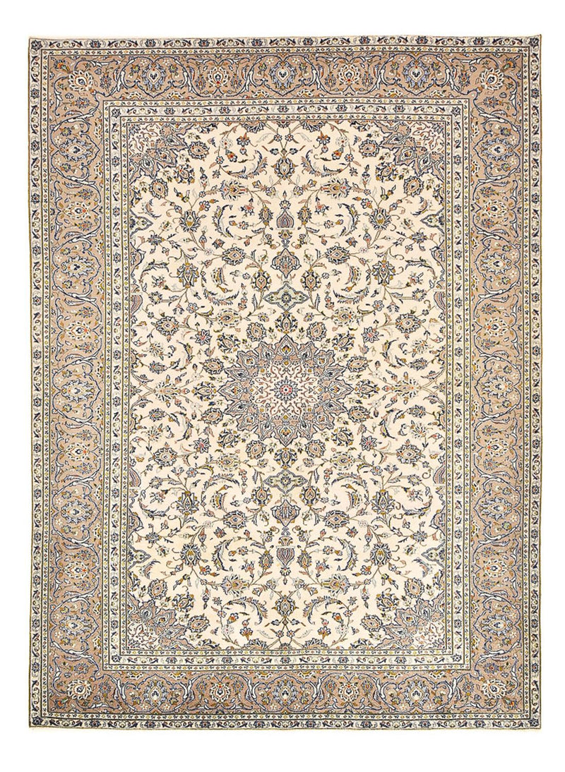 Perser Rug - Keshan - 345 x 250 cm - light beige