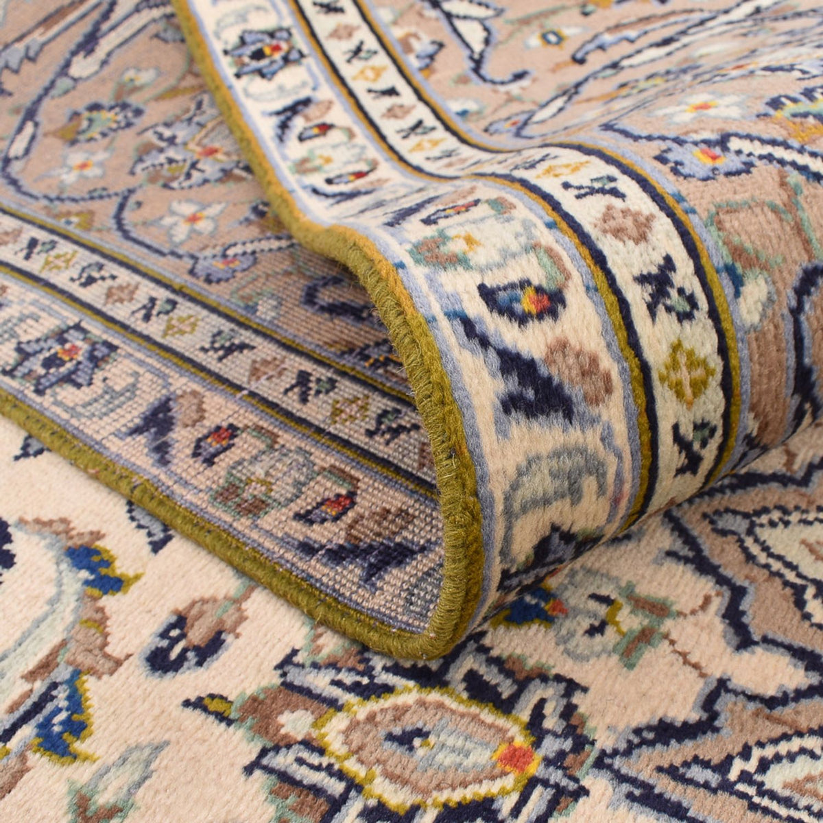 Perser Rug - Keshan - 345 x 250 cm - light beige