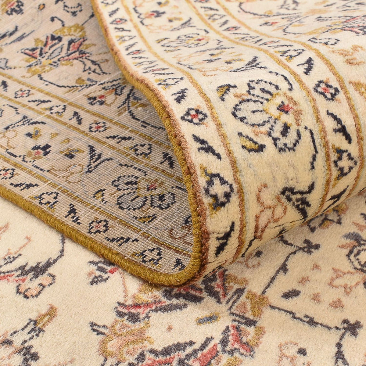 Perser Rug - Keshan - 303 x 198 cm - beige