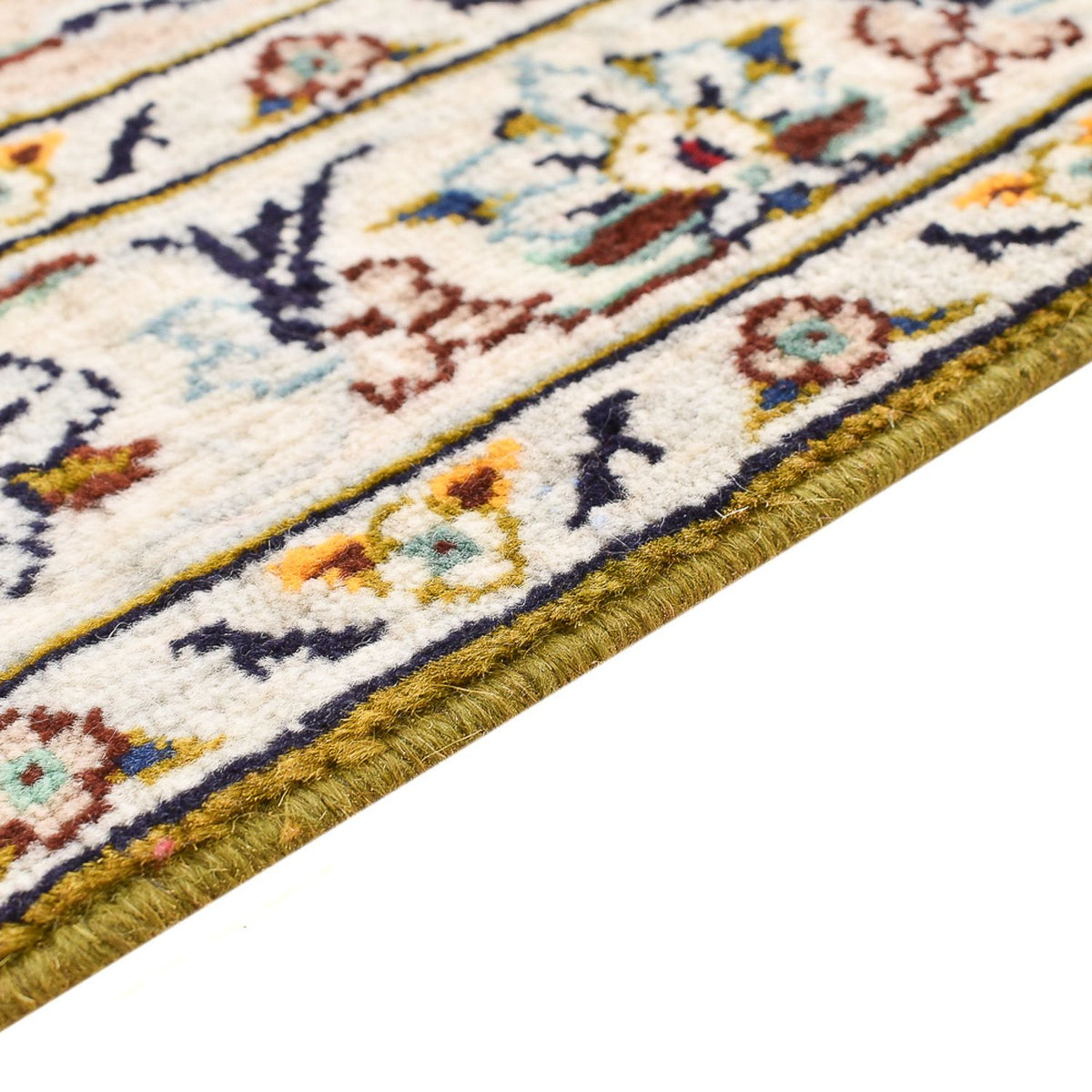 Perser Rug - Keshan - 397 x 293 cm - light beige