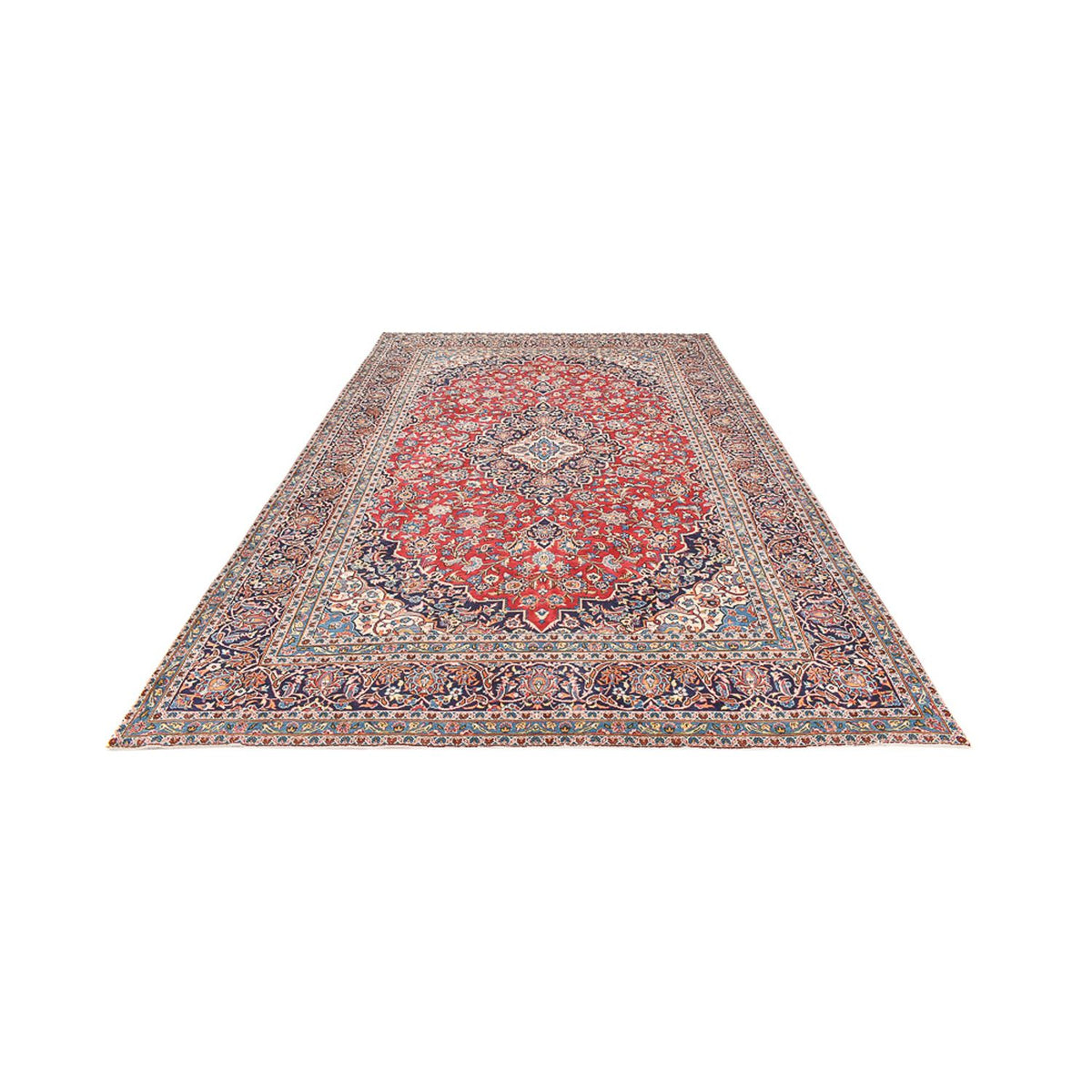 Perser Rug - Keshan - 394 x 249 cm - red