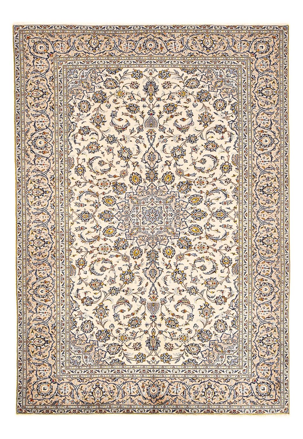 Perser Rug - Keshan - 290 x 190 cm - light beige