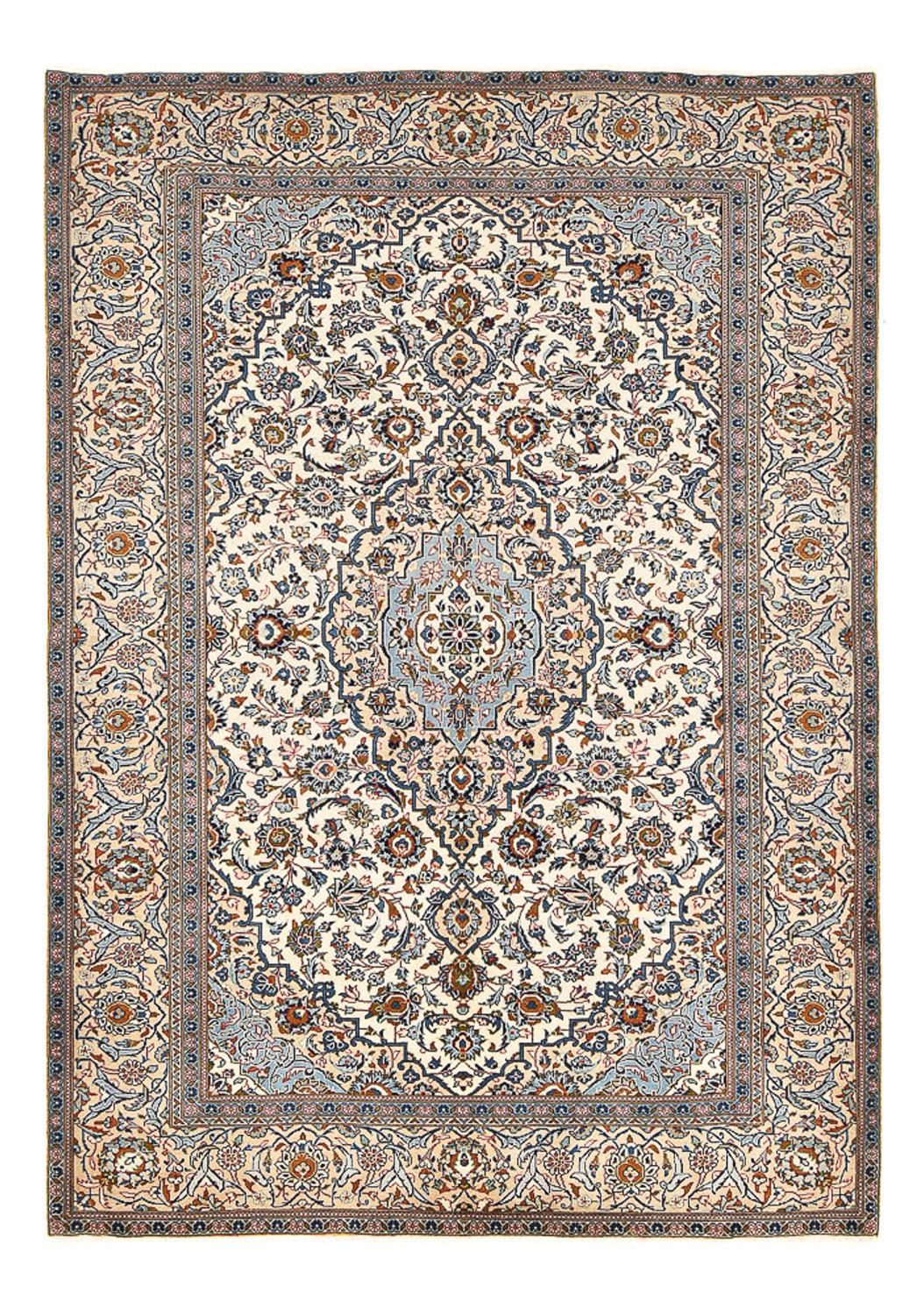 Perser Rug - Keshan - 288 x 198 cm - light beige
