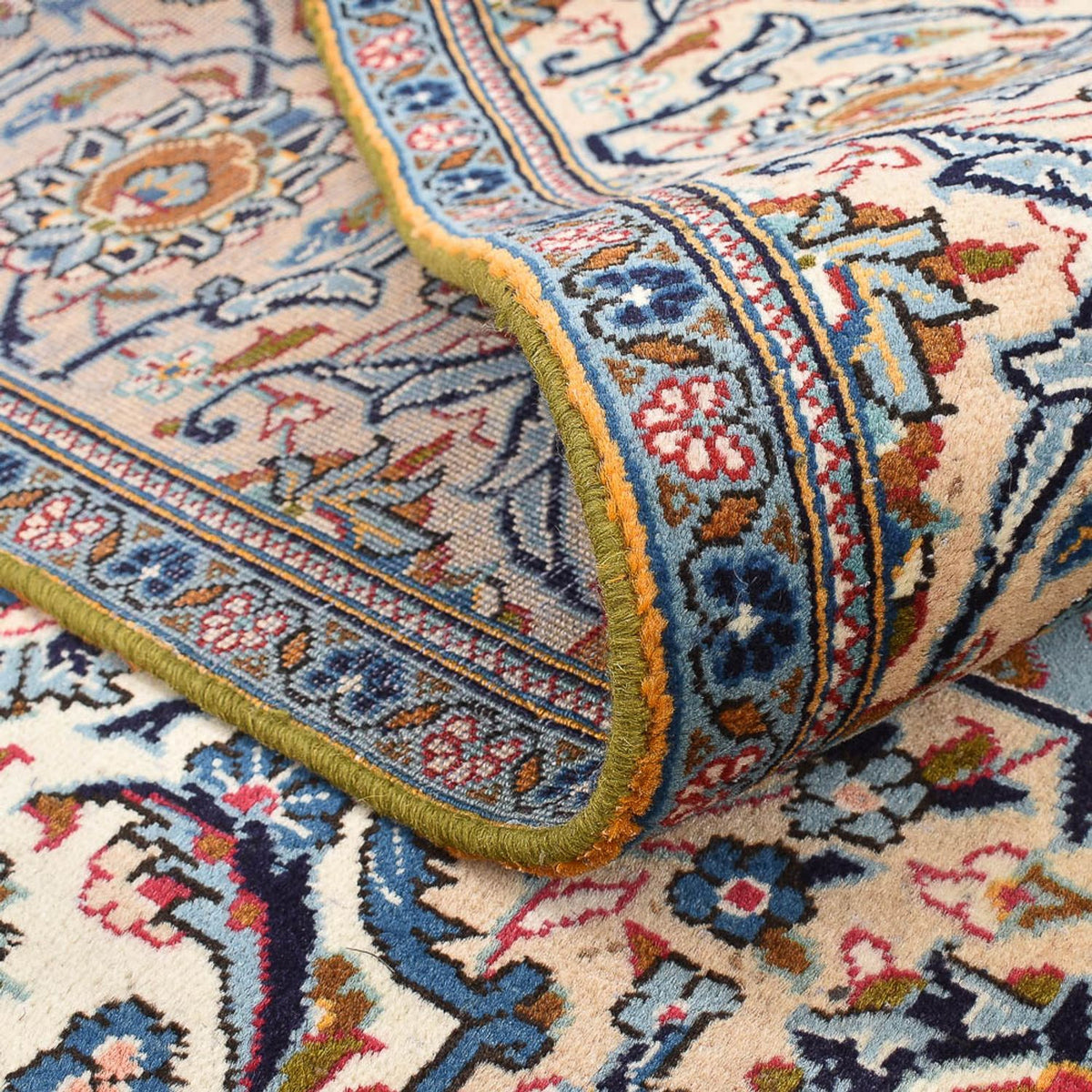 Perser Rug - Keshan - 288 x 198 cm - light beige