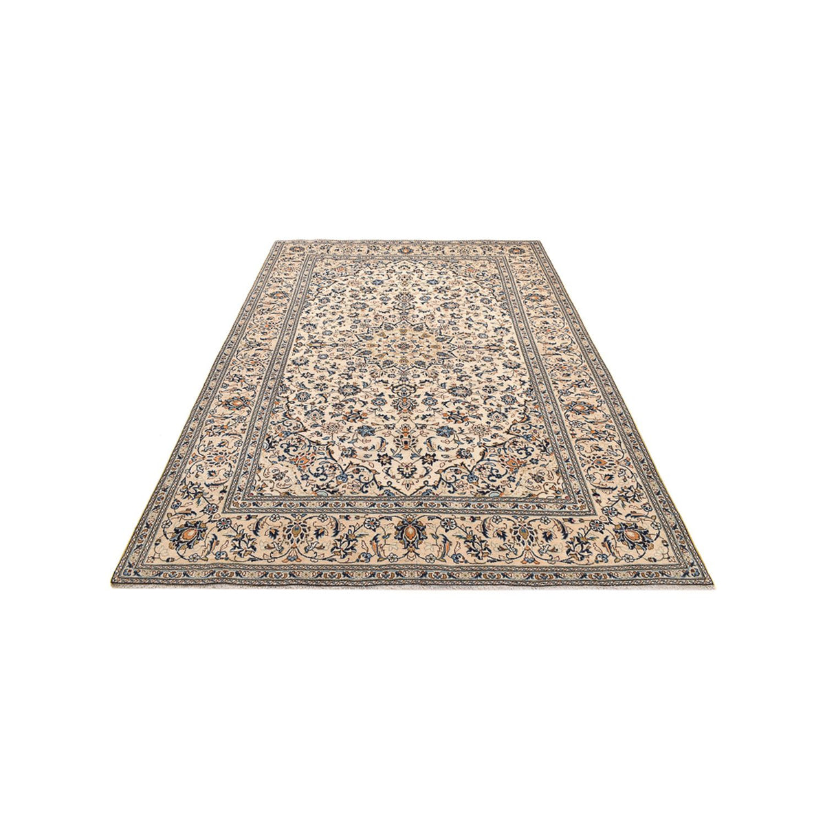 Perser Rug - Keshan - 310 x 196 cm - light beige