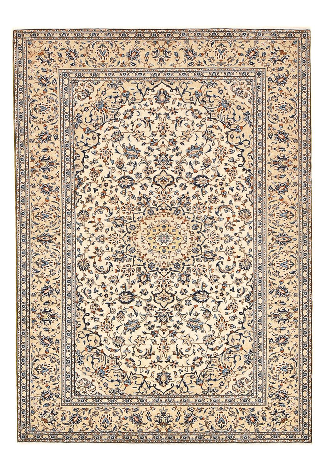 Perser Rug - Keshan - 293 x 201 cm - light beige