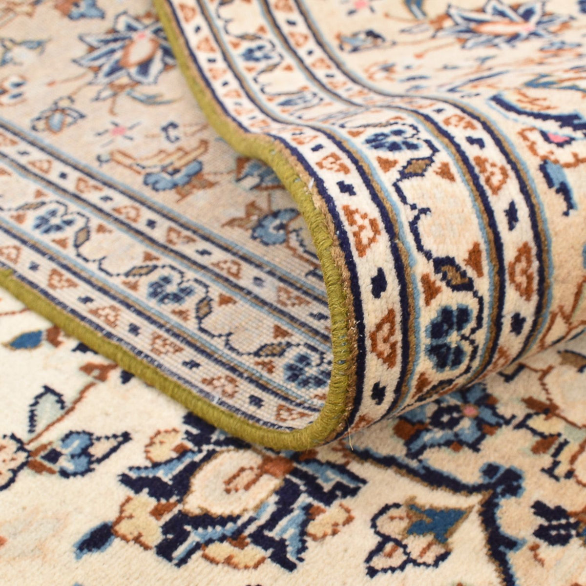 Perser Rug - Keshan - 293 x 201 cm - light beige