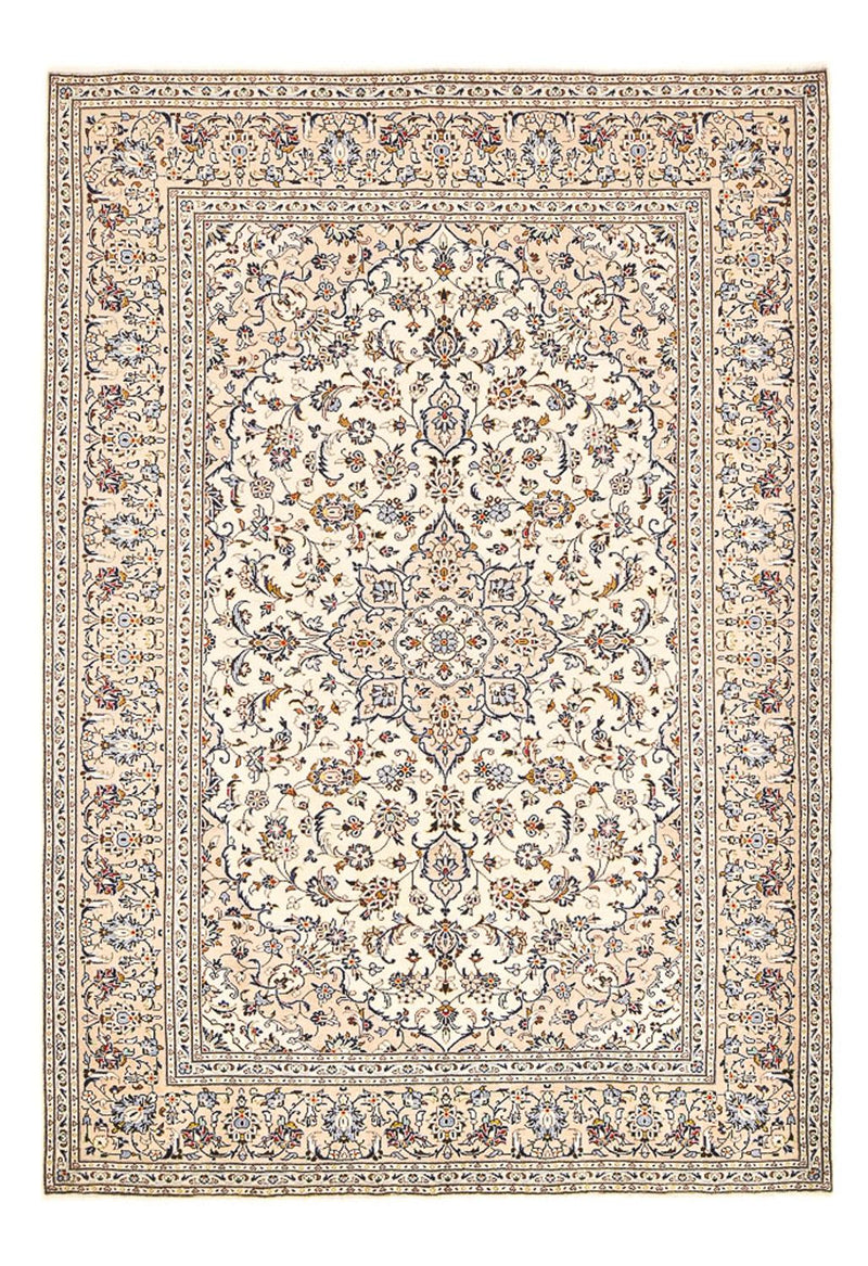 Perser Rug - Keshan - 310 x 207 cm - light beige