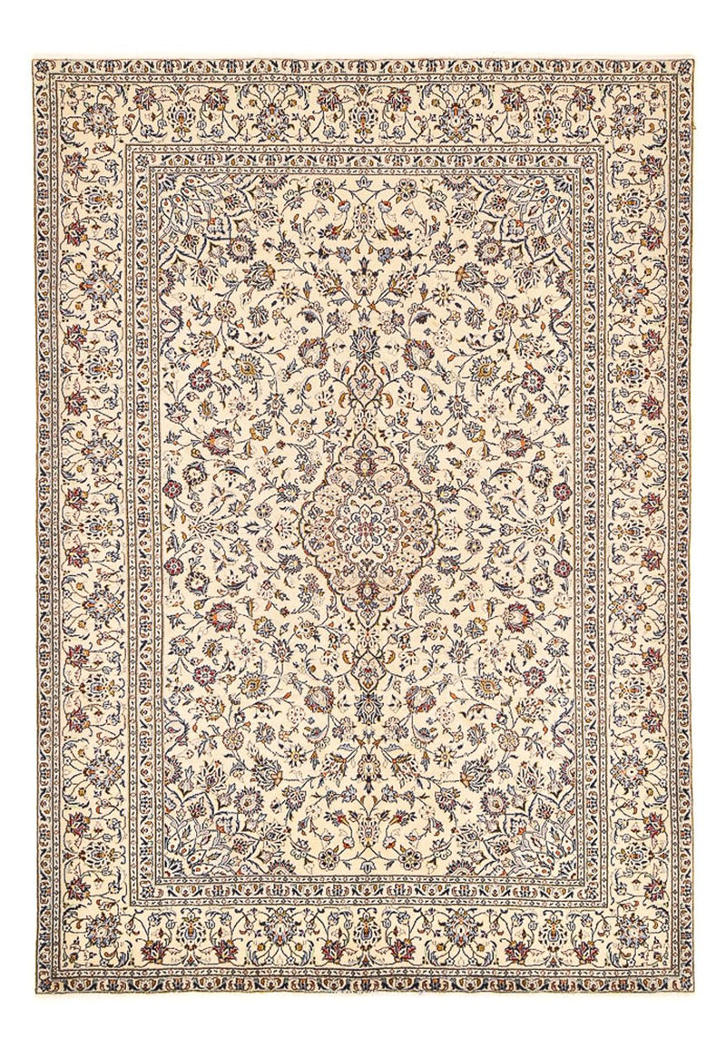 Perser Rug - Keshan - 295 x 196 cm - light beige
