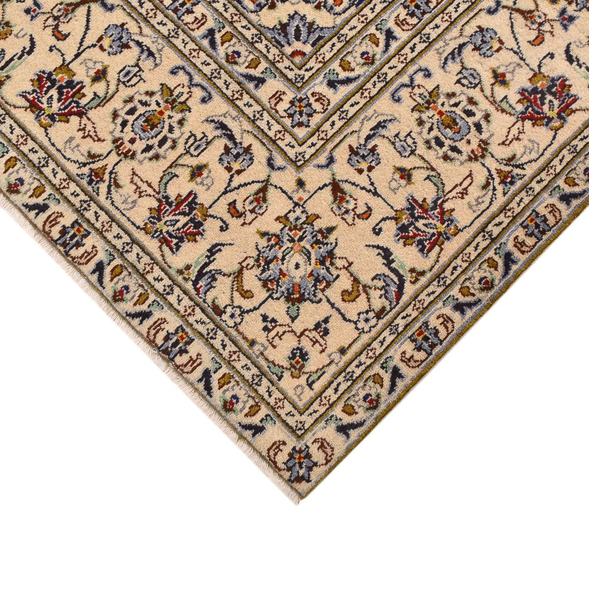 Perser Rug - Keshan - 295 x 196 cm - light beige