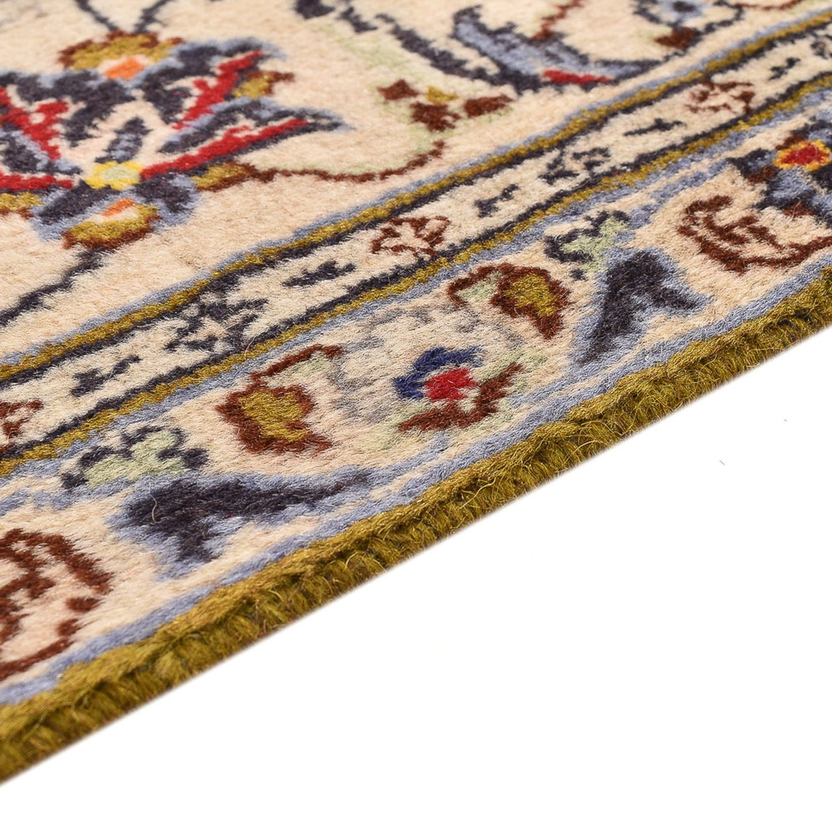 Perser Rug - Keshan - 295 x 196 cm - light beige