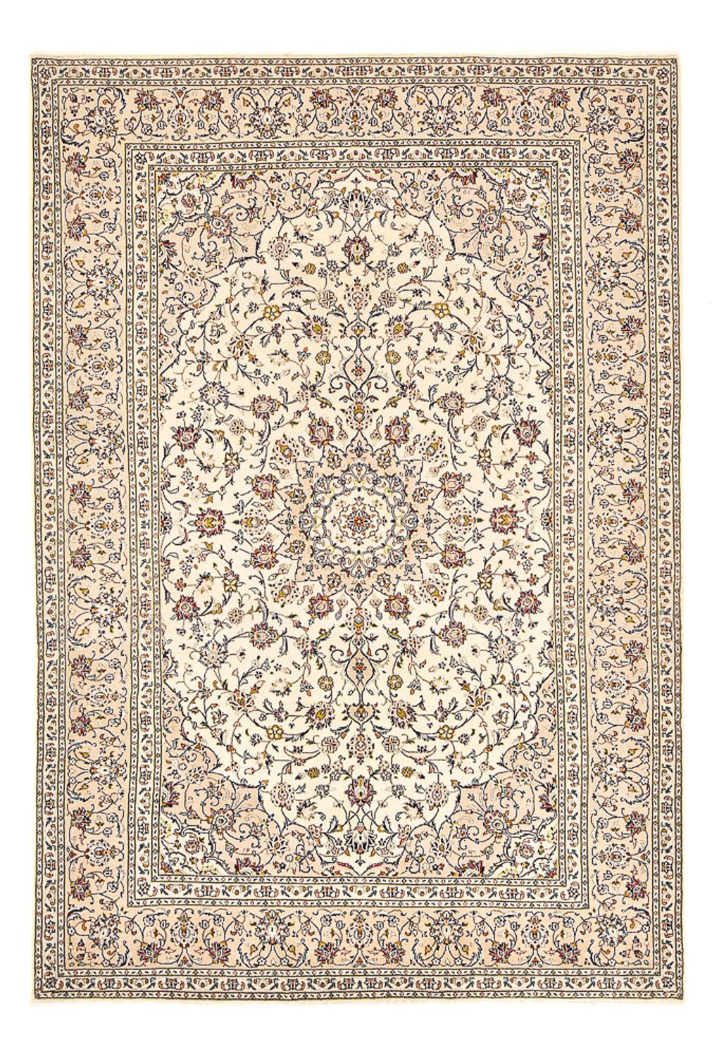 Perser Rug - Keshan - 300 x 200 cm - light beige