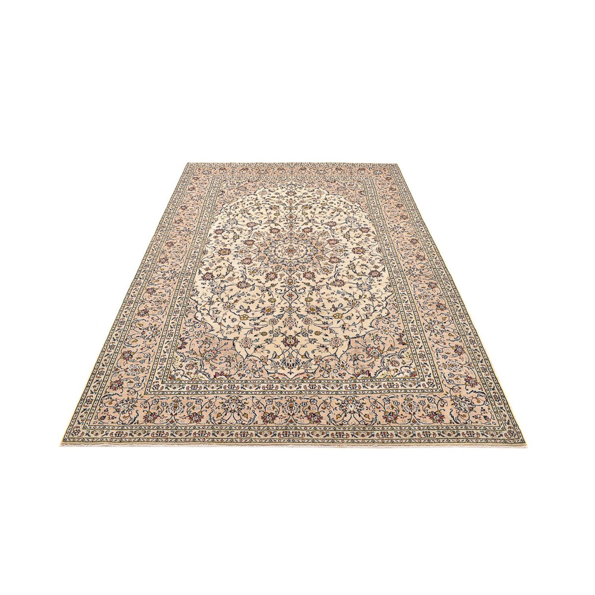 Perser Rug - Keshan - 300 x 200 cm - light beige