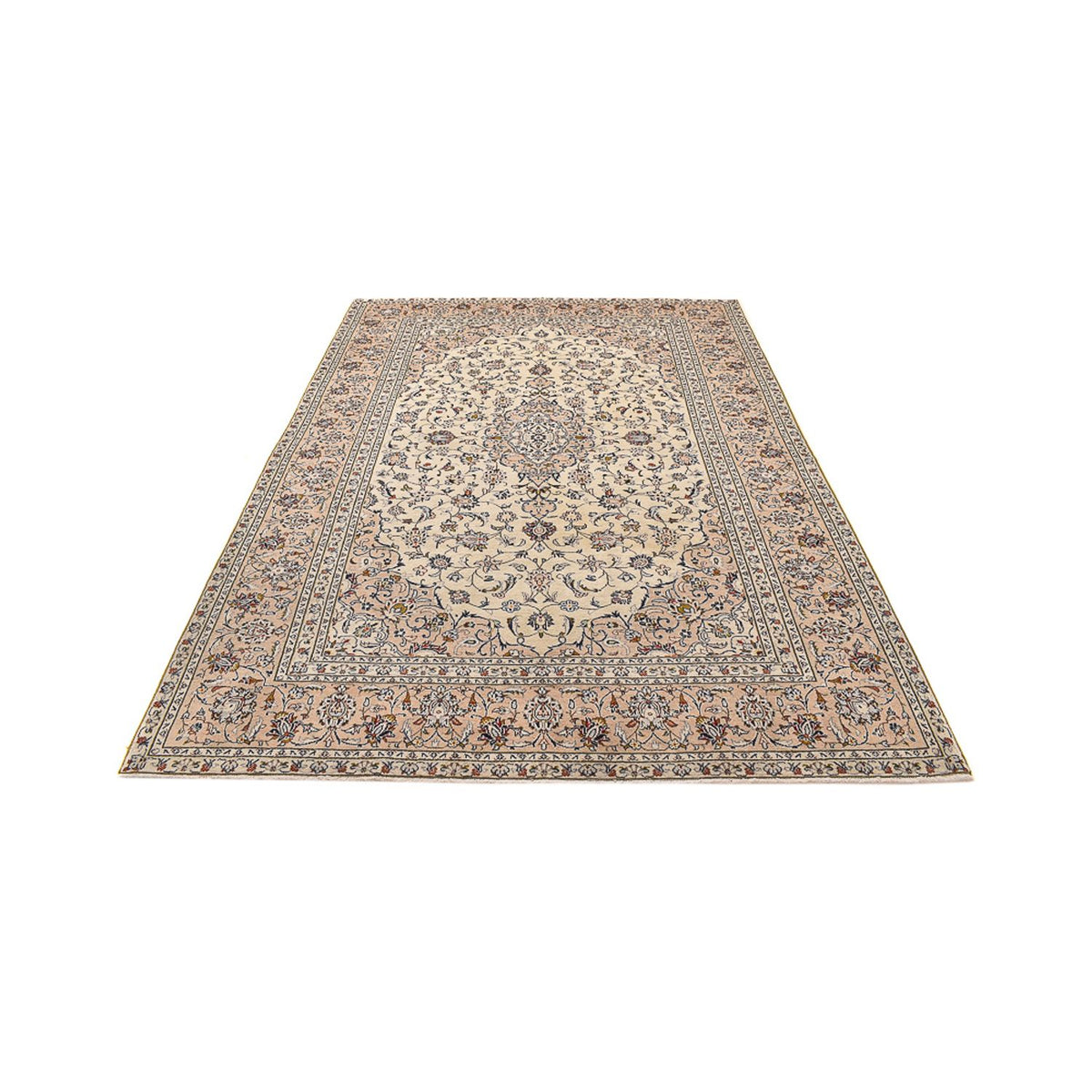 Perser Rug - Keshan - 308 x 208 cm - light beige