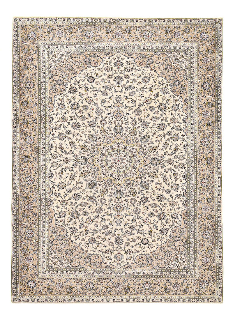 Perser Rug - Keshan - 403 x 282 cm - light beige