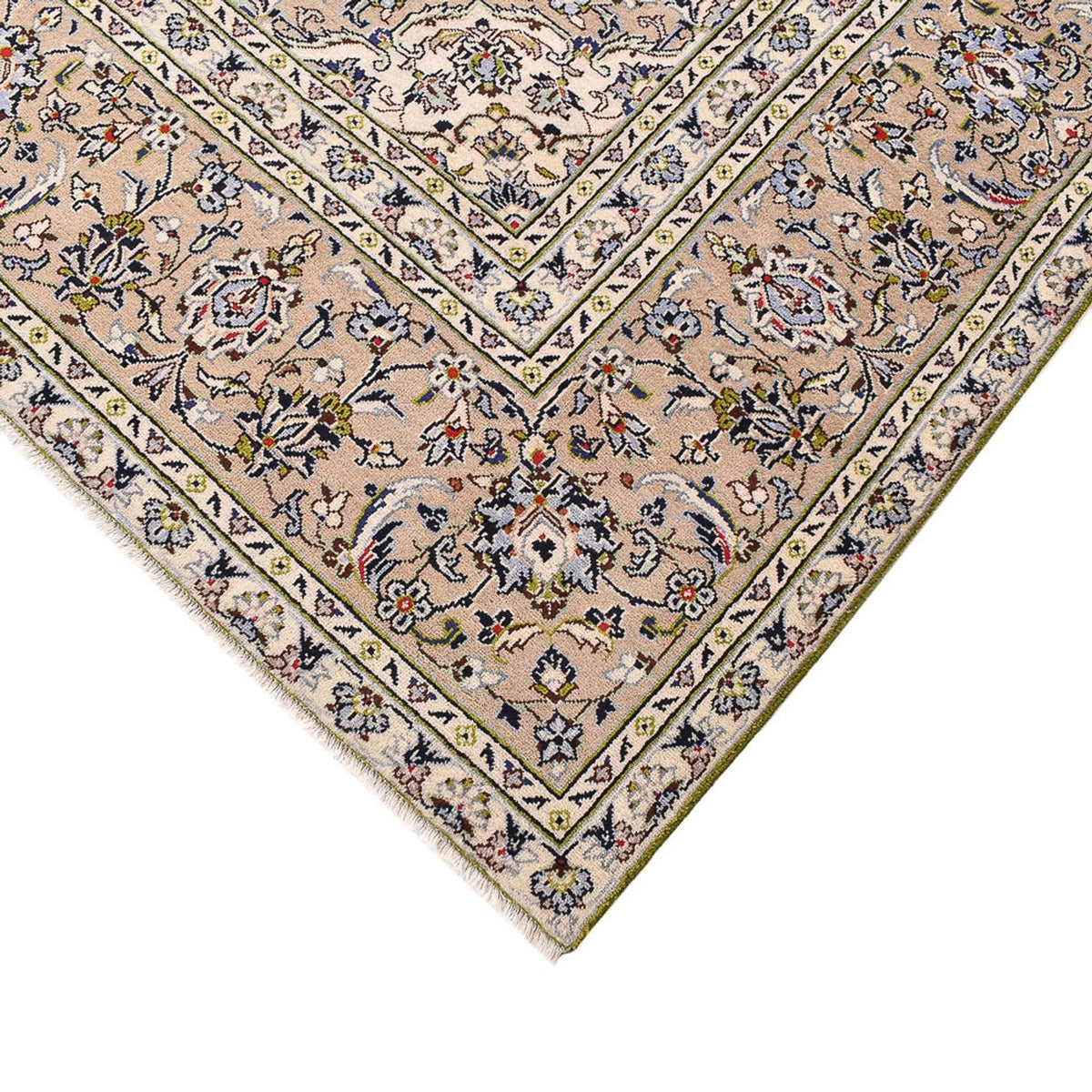 Perser Rug - Keshan - 403 x 282 cm - light beige