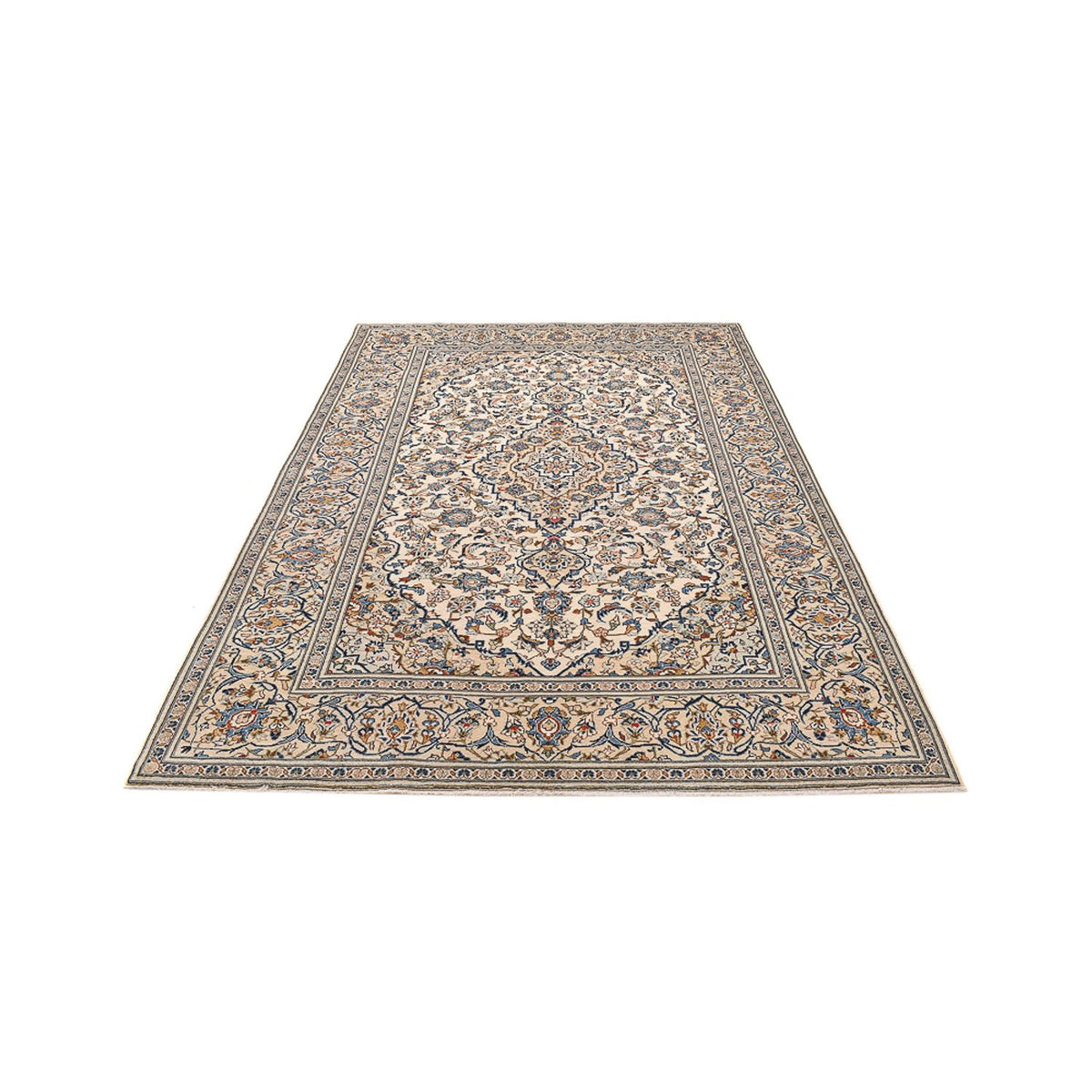 Perser Rug - Keshan - 300 x 200 cm - light beige