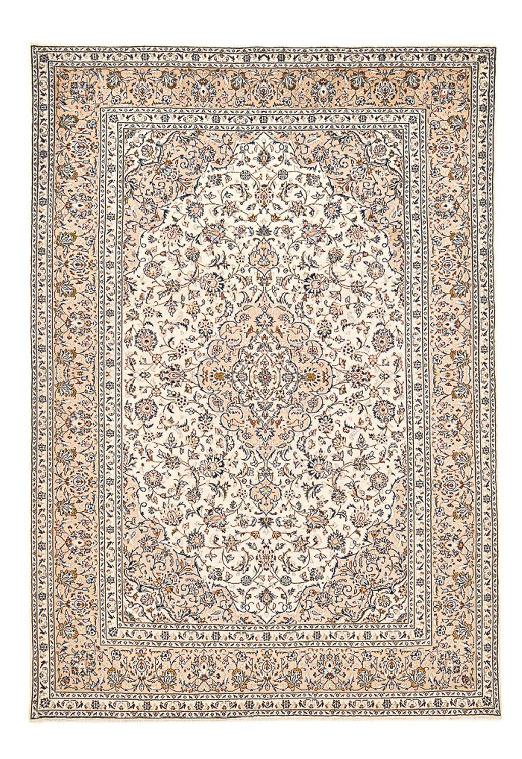 Perser Rug - Keshan - 360 x 250 cm - light beige