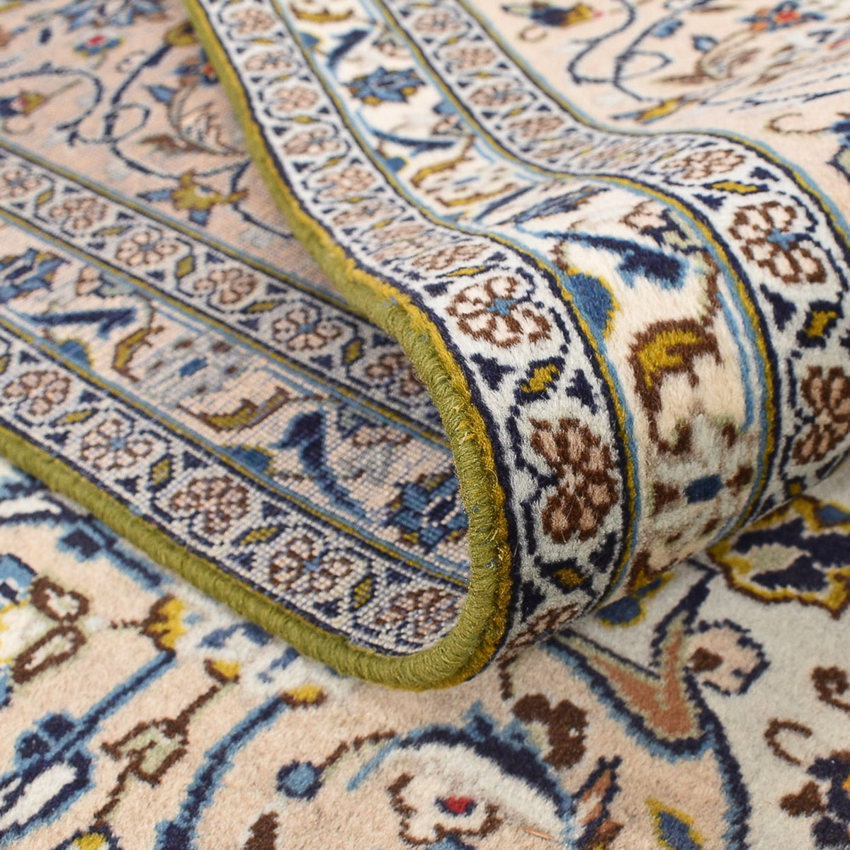 Perser Rug - Keshan - 360 x 246 cm - light beige