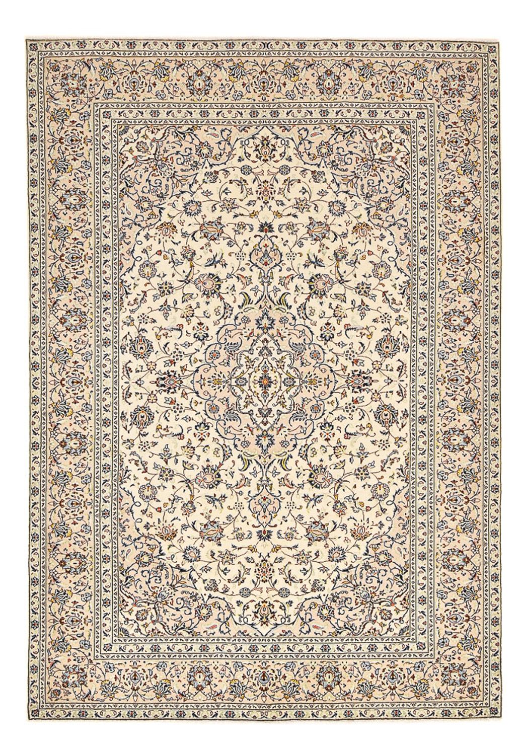 Perser Rug - Keshan - 352 x 242 cm - light beige