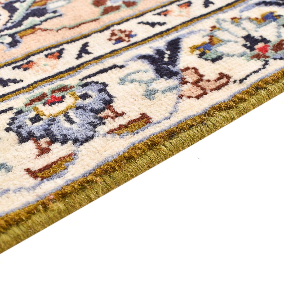 Perser Rug - Keshan - 349 x 241 cm - light beige